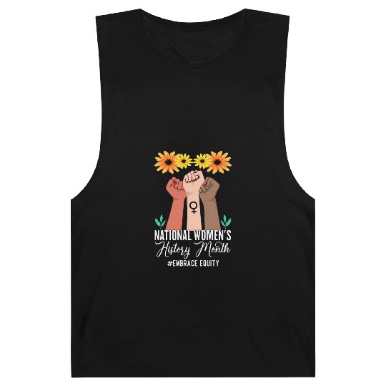 National Women's History Month Embrace Equity Barnard Tanks