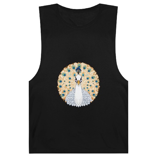 White Peafowl Barnard Tanks