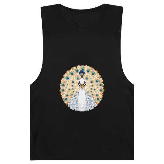 White Peafowl Barnard Tanks