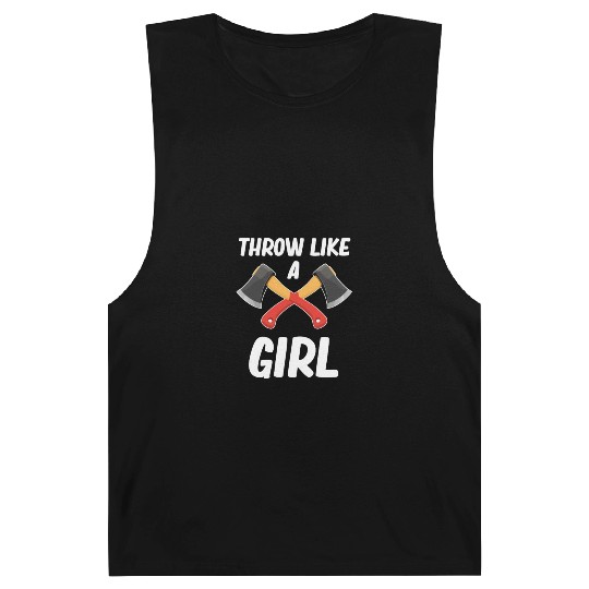 Throw Like A Girl Axe Throwing Chainsaw Bushcraft Barnard Tanks