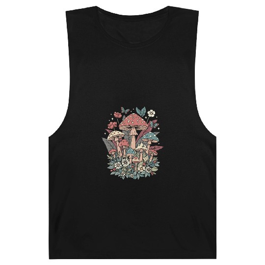 Mushroom Cottagecore Naturecore Barnard Tanks