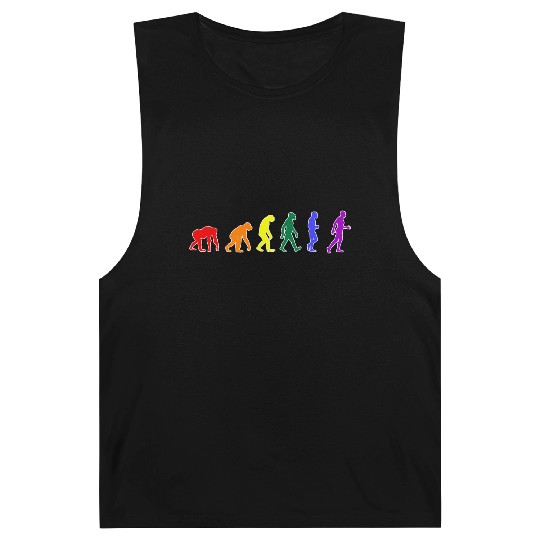Rainbow Evolution (White Outline) Barnard Tanks