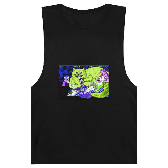 Alice in Picnic land Black (Light Version) Barnard Tanks