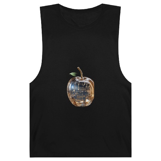 Crystal Apple with music nout & Instruments Barnard Tanks