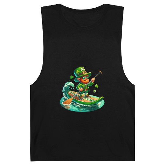 St. Patrick's Day Paddle Boarding Barnard Tanks