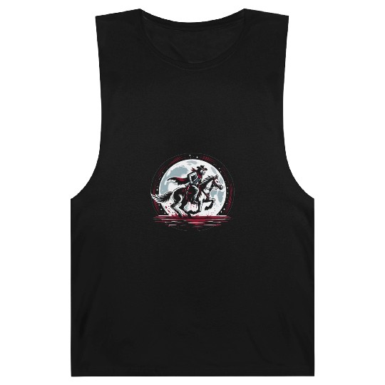 Cowboy Barn Bull Rider Rodeo Country Western Gift Barnard Tanks