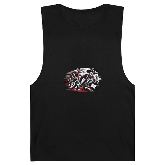 Cowboy Barn Bull Rider Rodeo Country Western Gift Barnard Tanks