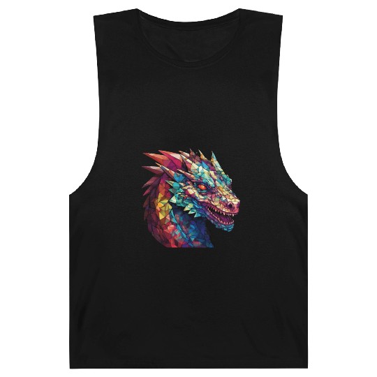 Cerulean Coil: The Stained Glass Dragon Barnard Tanks