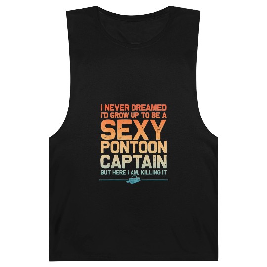 Sexy Pontoon Captain Barnard Tanks