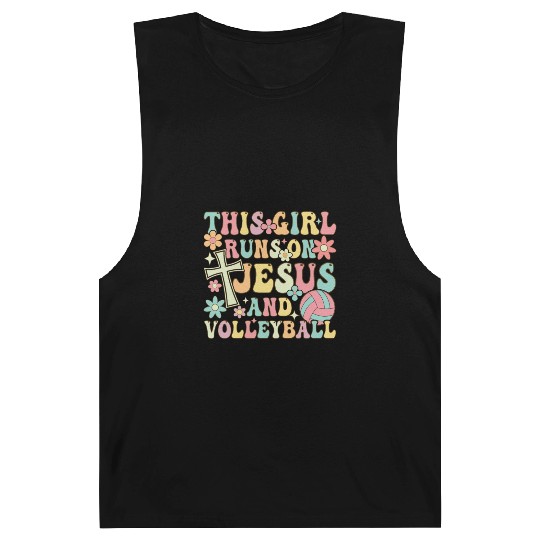 Volleyball Girl Barnard Tanks
