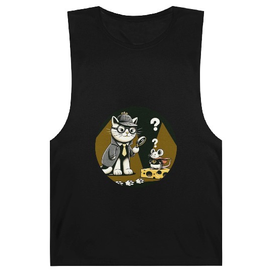 Detective Cat and Superhero Mouse Adventure Barnard Tanks