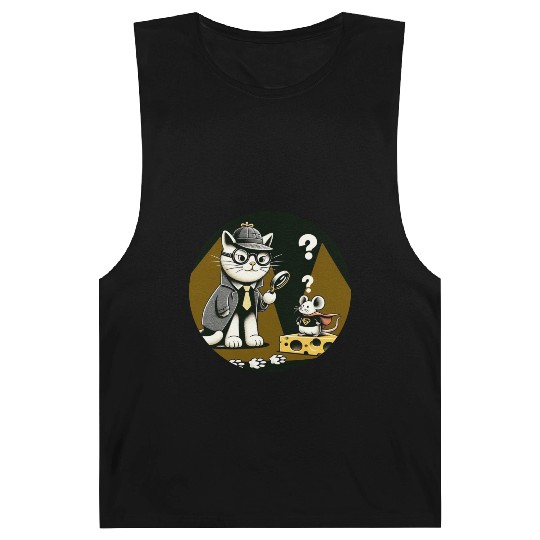 Detective Cat and Superhero Mouse Adventure Barnard Tanks