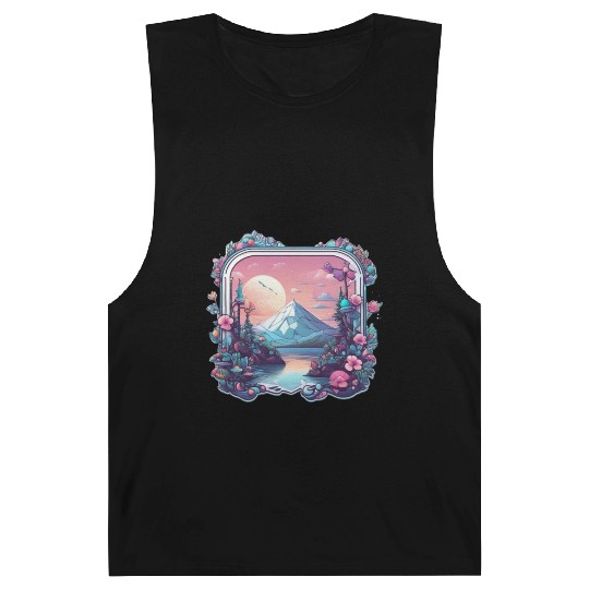 Landscape Silver mountain who loves landscape Barnard Tanks