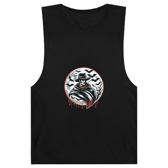 Cowboy Barn Bull Rider Rodeo Country Western Gift Barnard Tanks