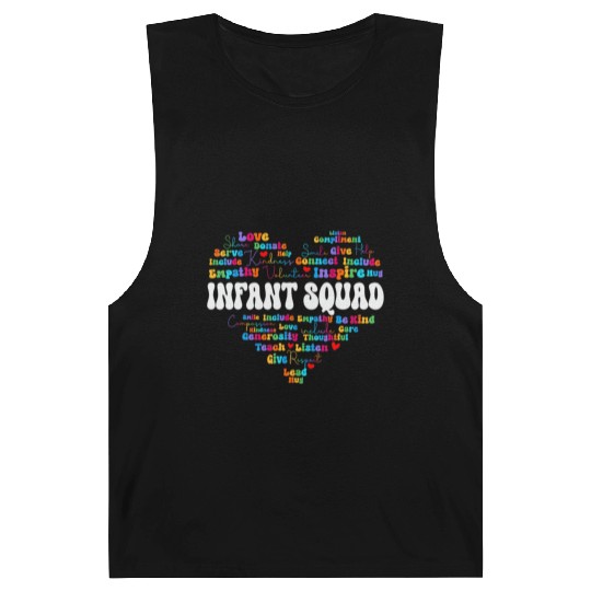 Cute Infant Squad Appreciation Week Back To School Barnard Tanks