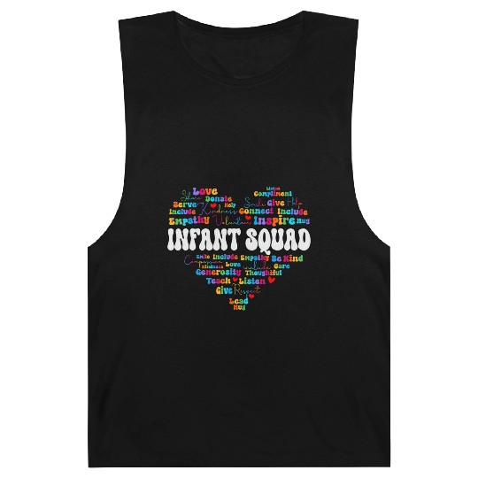 Cute Infant Squad Appreciation Week Back To School Barnard Tanks