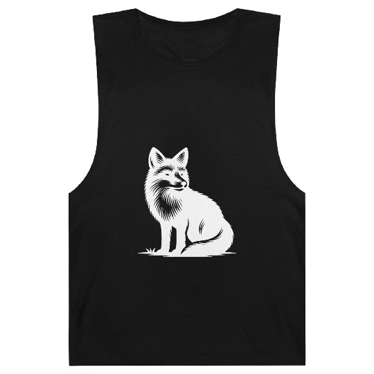 Cute, Clever Fox Barnard Tanks