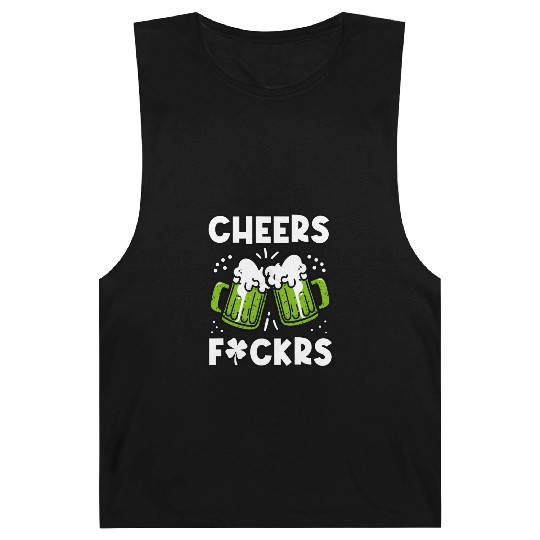 St Patrick's Day Barnard Tanks For Adults