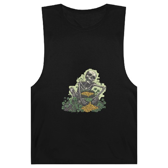 St Patricks Skeleton Pot of Gold Barnard Tanks