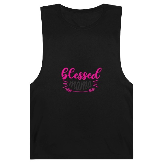 Blessed Mom Barnard Tanks