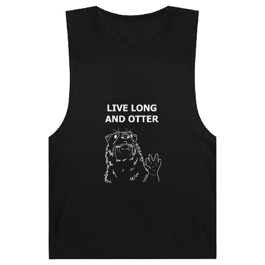 Long Live and Otter - White Barnard Tanks