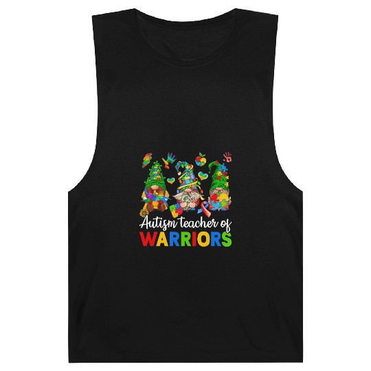 Autism Teacher Of Warriors Gnomes Barnard Tanks