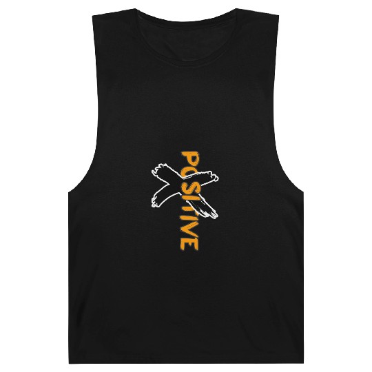 "Positive Embrace Joy, Radiate Radiant Positivity" Barnard Tanks