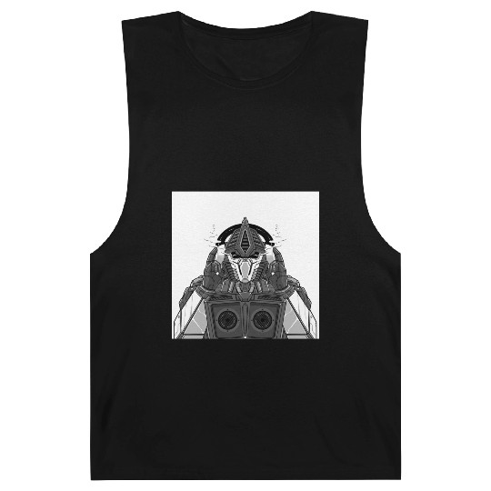 Mech Robot Square Poster (Design 3 | R80) Barnard Tanks