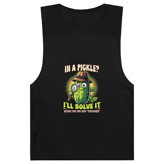 Pickle Lover Funny Pickle Dill pickle Pickled Barnard Tanks