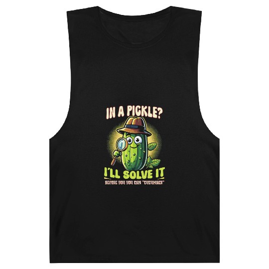 Pickle Lover Funny Pickle Dill pickle Pickled Barnard Tanks