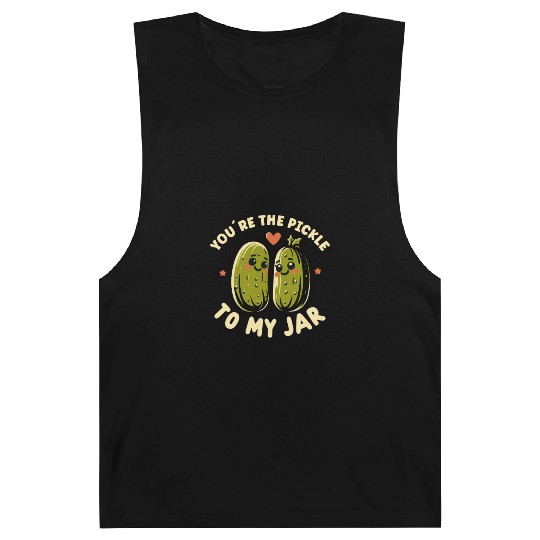Pickle Lover Funny Pickle Dill pickle Pickled Barnard Tanks