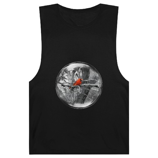 Life in a Bubble Collection -Contrasting Cardinal Barnard Tanks