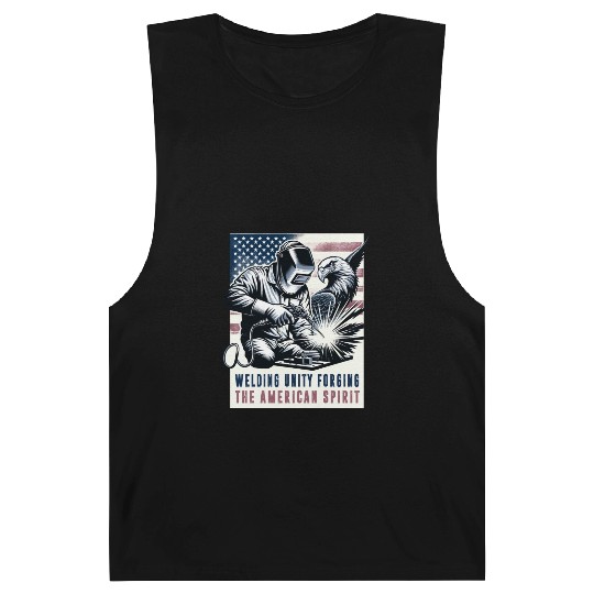 Welding Unity Forging The American Spirit USA Flag Barnard Tanks