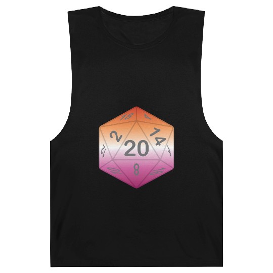 Pride Dice - Lesbian Barnard Tanks