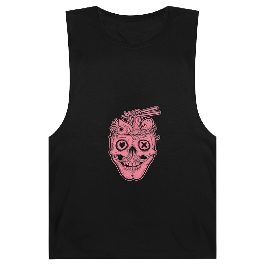 Skull Ramen Barnard Tanks