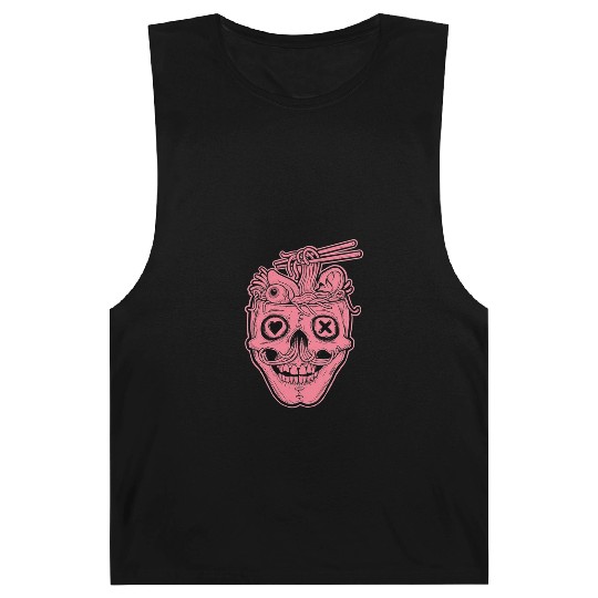 Skull Ramen Barnard Tanks