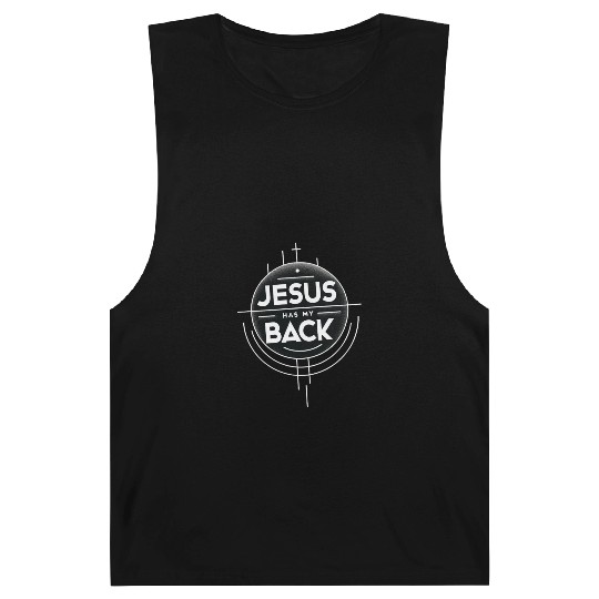 Jesus Has My Back 19 Barnard Tanks