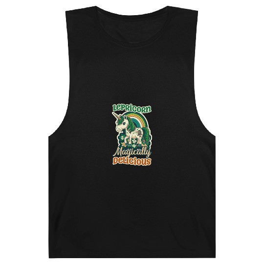Irish Unicorn St Patricks Lepricorn Delicious Barnard Tanks