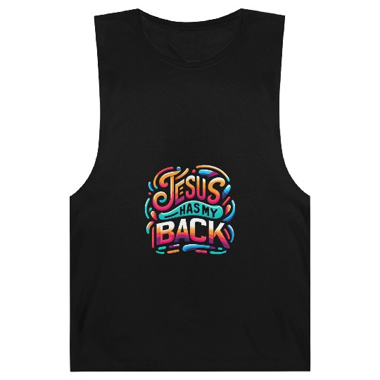 Jesus Has My Back 24 Barnard Tanks