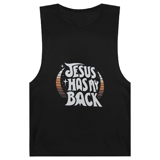 Jesus Has My Back 23 Barnard Tanks