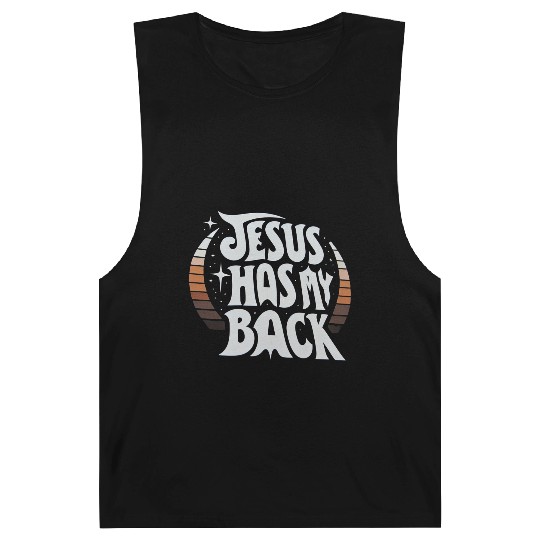 Jesus Has My Back 23 Barnard Tanks