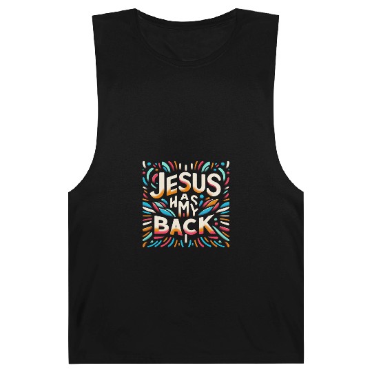 Jesus Has My Back 29 Barnard Tanks