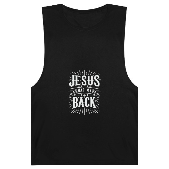 Jesus Has My Back 31 Barnard Tanks