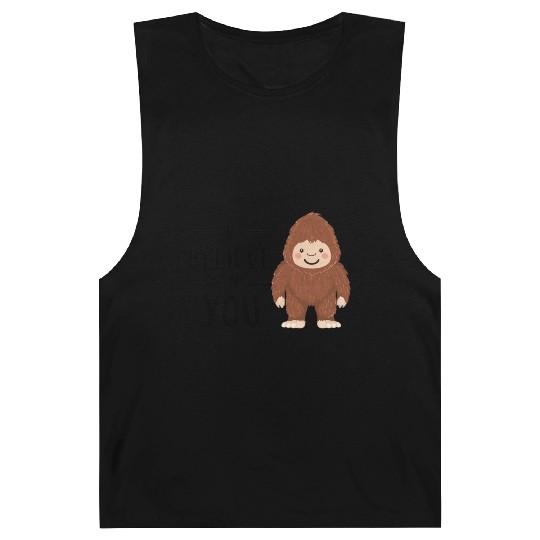 Believe in Bigfoot!"  D83C DF32 D83D DC63 Barnard Tanks