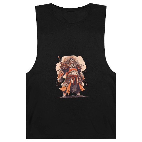 Samurai Katana Sword Anime Lion Manga Warrior Barnard Tanks