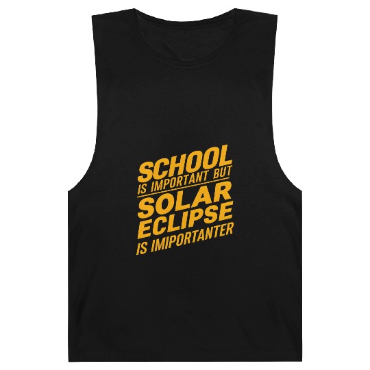 school is important but solar eclipse is important Barnard Tanks