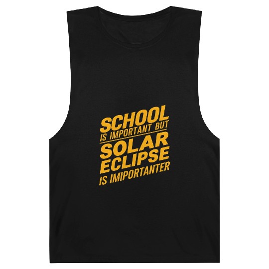 school is important but solar eclipse is important Barnard Tanks