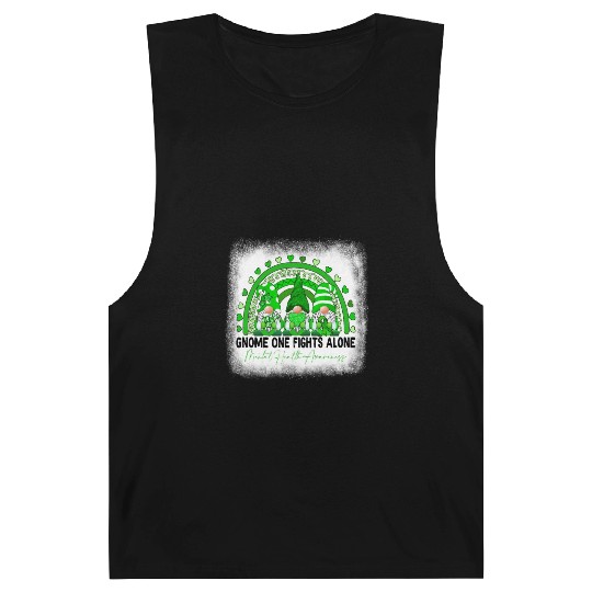 Gnome Green Rainbow Mental Health Awareness Barnard Tanks