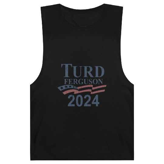 TURD FERGUSON for President 2024 RETRO Barnard Tanks