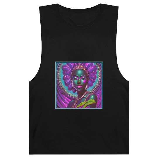 African Goddess Violet Nurturing Me - 1 Barnard Tanks